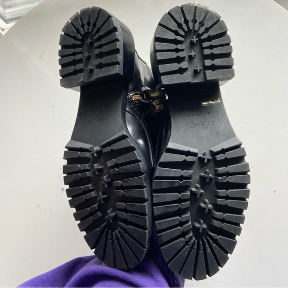 FRAME Le Bedford Boot Black Women’s size 7 - Picture 7 of 13